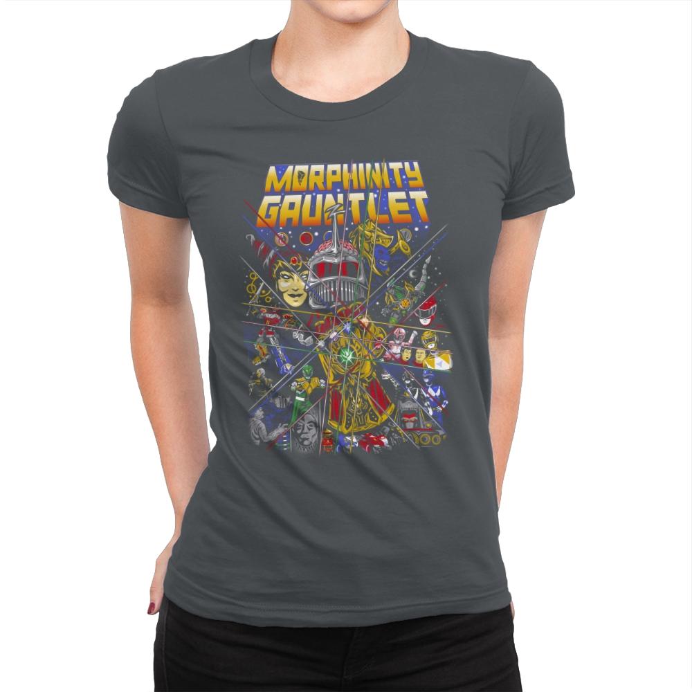 Morphinity Gauntlet - Best Seller - Womens Premium T-Shirts RIPT Apparel Small / Heavy Metal