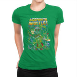 Morphinity Gauntlet - Best Seller - Womens Premium T-Shirts RIPT Apparel Small / Kelly Green
