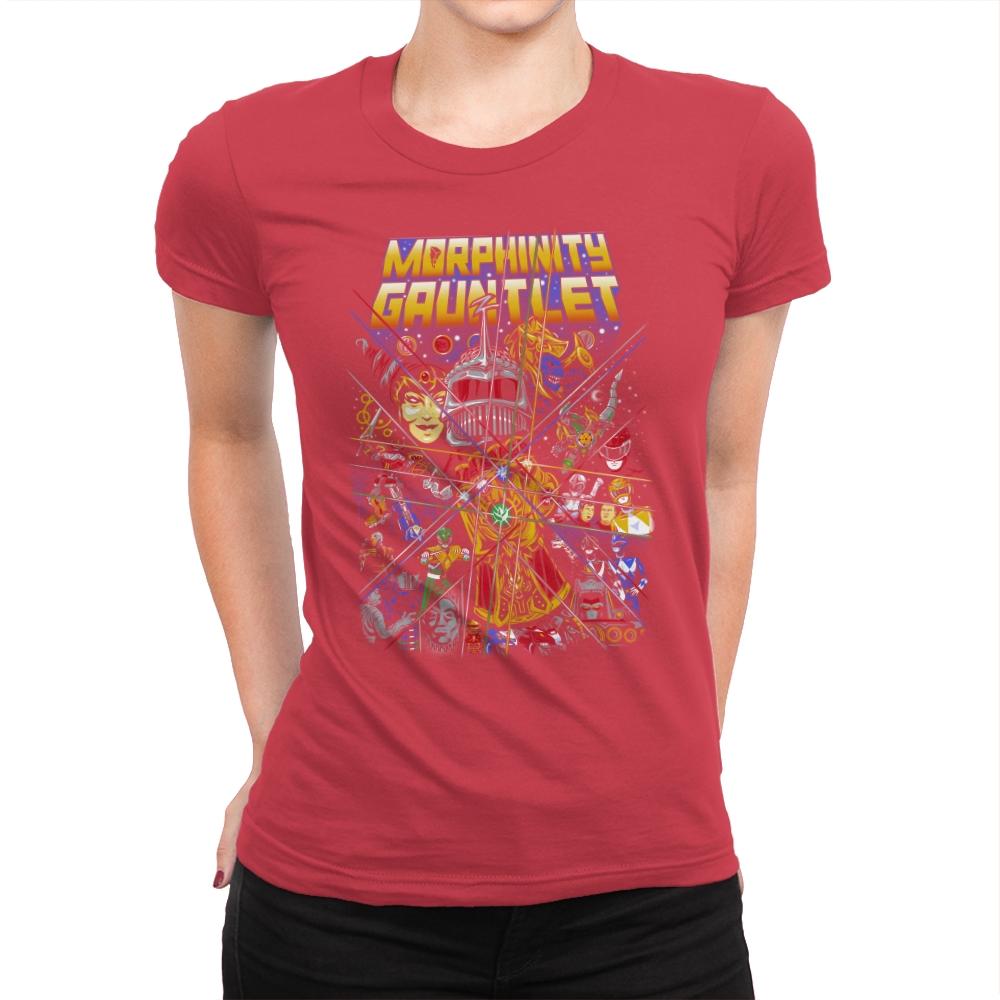 Morphinity Gauntlet - Best Seller - Womens Premium T-Shirts RIPT Apparel Small / Red