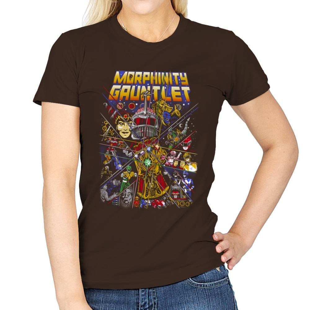 Morphinity Gauntlet - Best Seller - Womens T-Shirts RIPT Apparel Small / Dark Chocolate