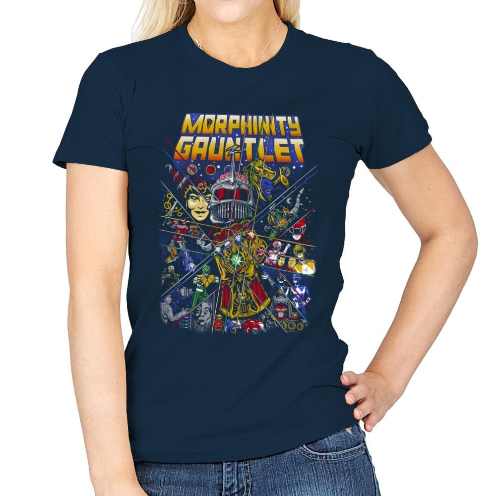 Morphinity Gauntlet - Best Seller - Womens T-Shirts RIPT Apparel Small / Navy