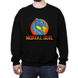 Mortal Duel - Crew Neck Sweatshirt Crew Neck Sweatshirt RIPT Apparel Small / Black