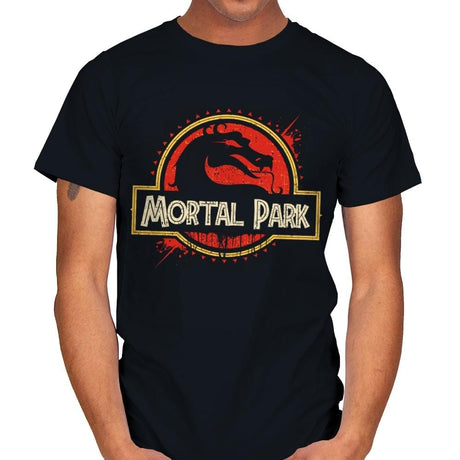 Mortal Park - Mens T-Shirts RIPT Apparel Small / Black