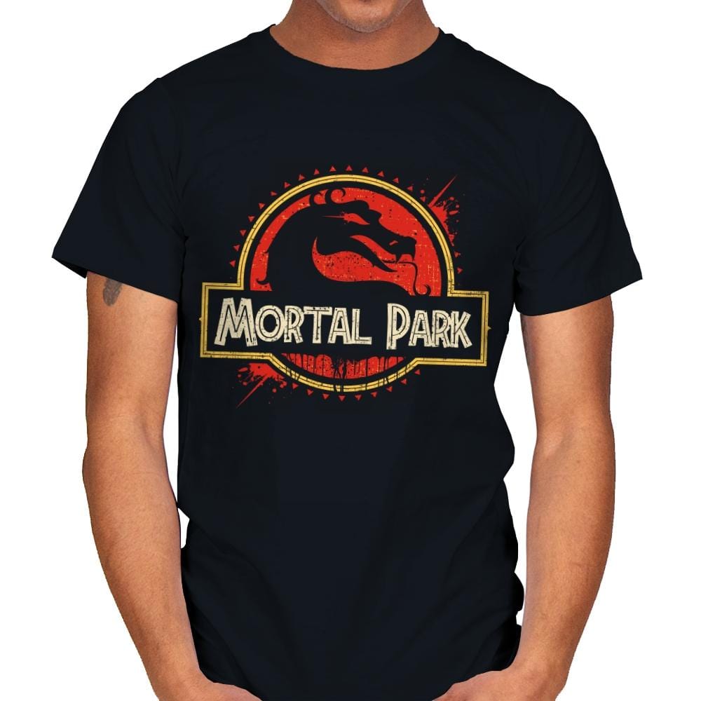 Mortal Park - Mens T-Shirts RIPT Apparel Small / Black