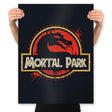 Mortal Park - Prints Posters RIPT Apparel 18x24 / Black