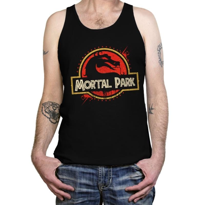 Mortal Park - Tanktop Tanktop RIPT Apparel X-Small / Black