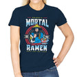 Mortal Ramen - Womens T-Shirts RIPT Apparel Small / Navy