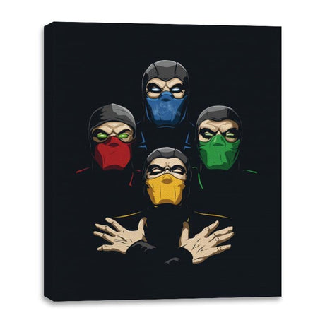 Mortal Rhapsody - Anytime - Canvas Wraps Canvas Wraps RIPT Apparel 16x20 / Black