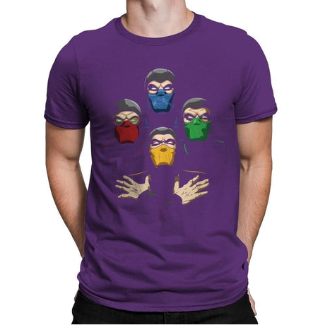 Mortal Rhapsody - Anytime - Mens Premium T-Shirts RIPT Apparel Small / Purple Rush