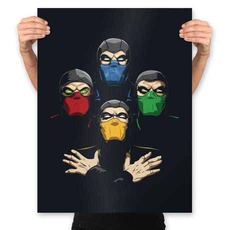Mortal Rhapsody - Anytime - Prints Posters RIPT Apparel 18x24 / Black