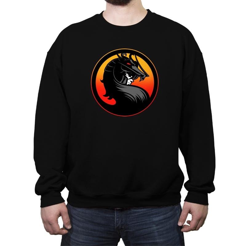 Mortal Seiya - Crew Neck Sweatshirt Crew Neck Sweatshirt RIPT Apparel Small / Black