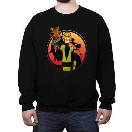 Mortal Shaggy - Crew Neck Sweatshirt Crew Neck Sweatshirt RIPT Apparel