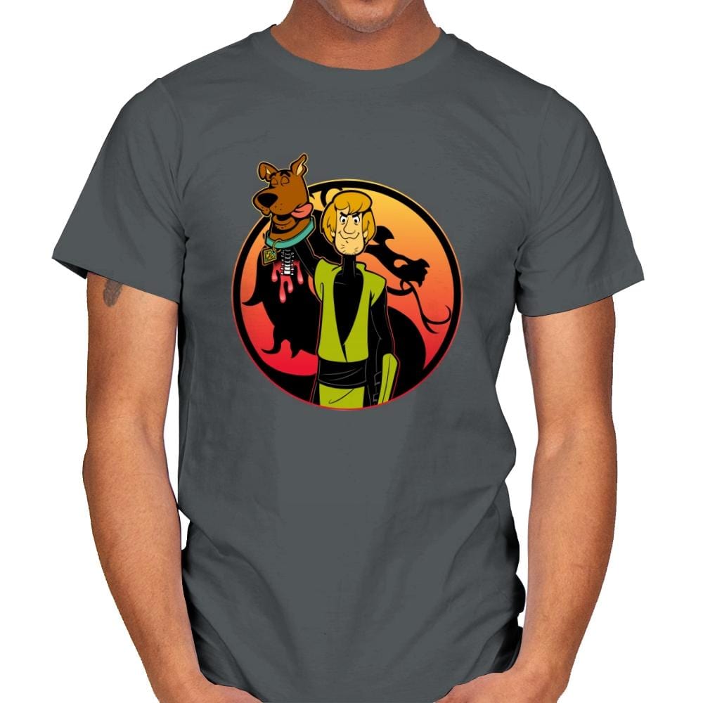 Mortal Shaggy - Mens T-Shirts RIPT Apparel Small / Charcoal