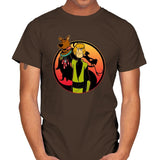 Mortal Shaggy - Mens T-Shirts RIPT Apparel Small / Dark Chocolate