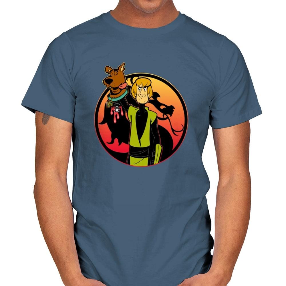 Mortal Shaggy - Mens T-Shirts RIPT Apparel Small / Indigo Blue