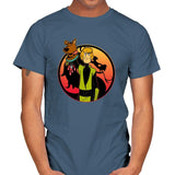 Mortal Shaggy - Mens T-Shirts RIPT Apparel Small / Indigo Blue