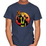 Mortal Shaggy - Mens T-Shirts RIPT Apparel Small / Navy