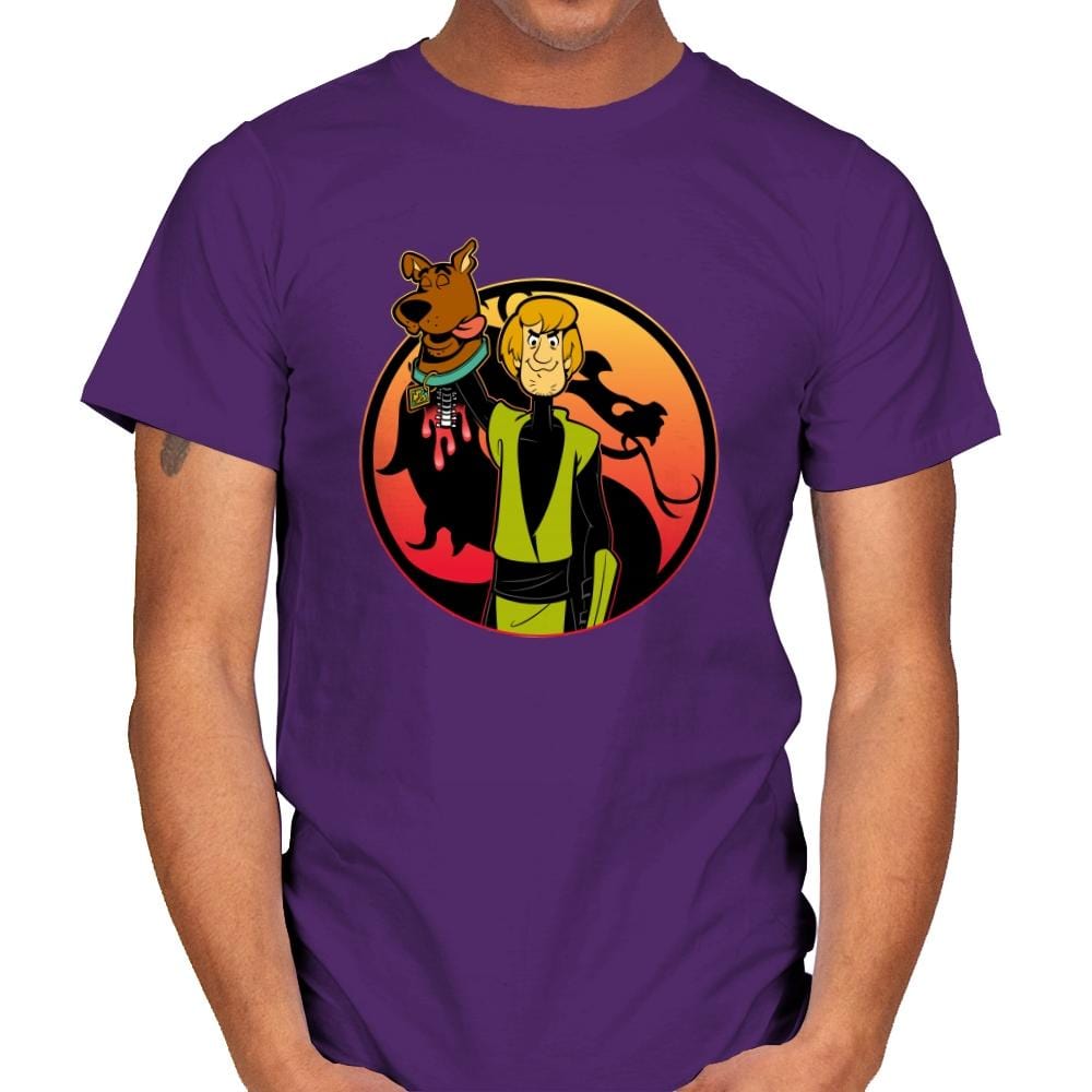 Mortal Shaggy - Mens T-Shirts RIPT Apparel Small / Purple