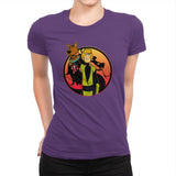 Mortal Shaggy - Womens Premium T-Shirts RIPT Apparel Small / Purple Rush