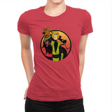 Mortal Shaggy - Womens Premium T-Shirts RIPT Apparel Small / Red
