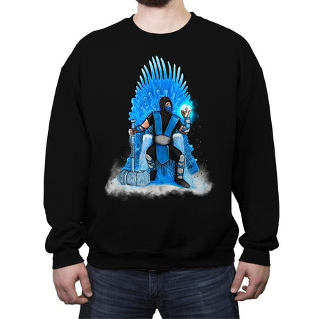 Mortal Thrones - Crew Neck Sweatshirt Crew Neck Sweatshirt RIPT Apparel