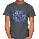 Mosaic D20 - Mens T-Shirts RIPT Apparel Small / Charcoal