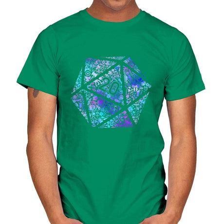 Mosaic D20 - Mens T-Shirts RIPT Apparel Small / Kelly