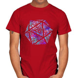Mosaic D20 - Mens T-Shirts RIPT Apparel Small / Red