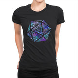 Mosaic D20 - Womens Premium T-Shirts RIPT Apparel Small / Black