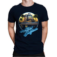 MOTEL CALIFORNIA - Mens Premium T-Shirts RIPT Apparel Small / Midnight Navy