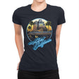 MOTEL CALIFORNIA - Womens Premium T-Shirts RIPT Apparel Small / Midnight Navy