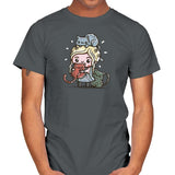 Mother Of Cats - Mens T-Shirts RIPT Apparel Small / Charcoal
