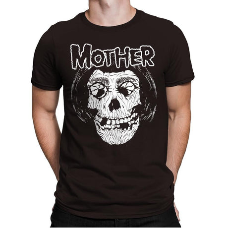 Motherfits - Mens Premium T-Shirts RIPT Apparel Small / Dark Chocolate