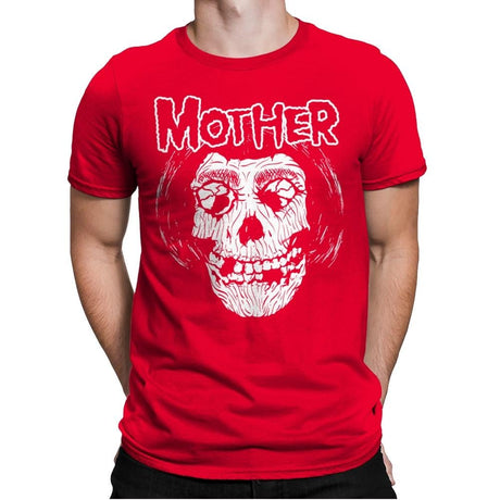 Motherfits - Mens Premium T-Shirts RIPT Apparel Small / Red