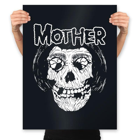 Motherfits - Prints Posters RIPT Apparel 18x24 / Black