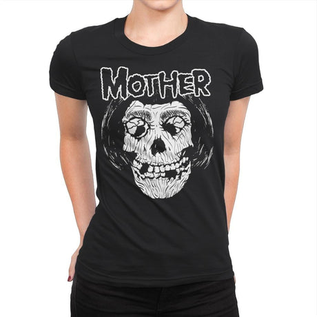 Motherfits - Womens Premium T-Shirts RIPT Apparel Small / Black