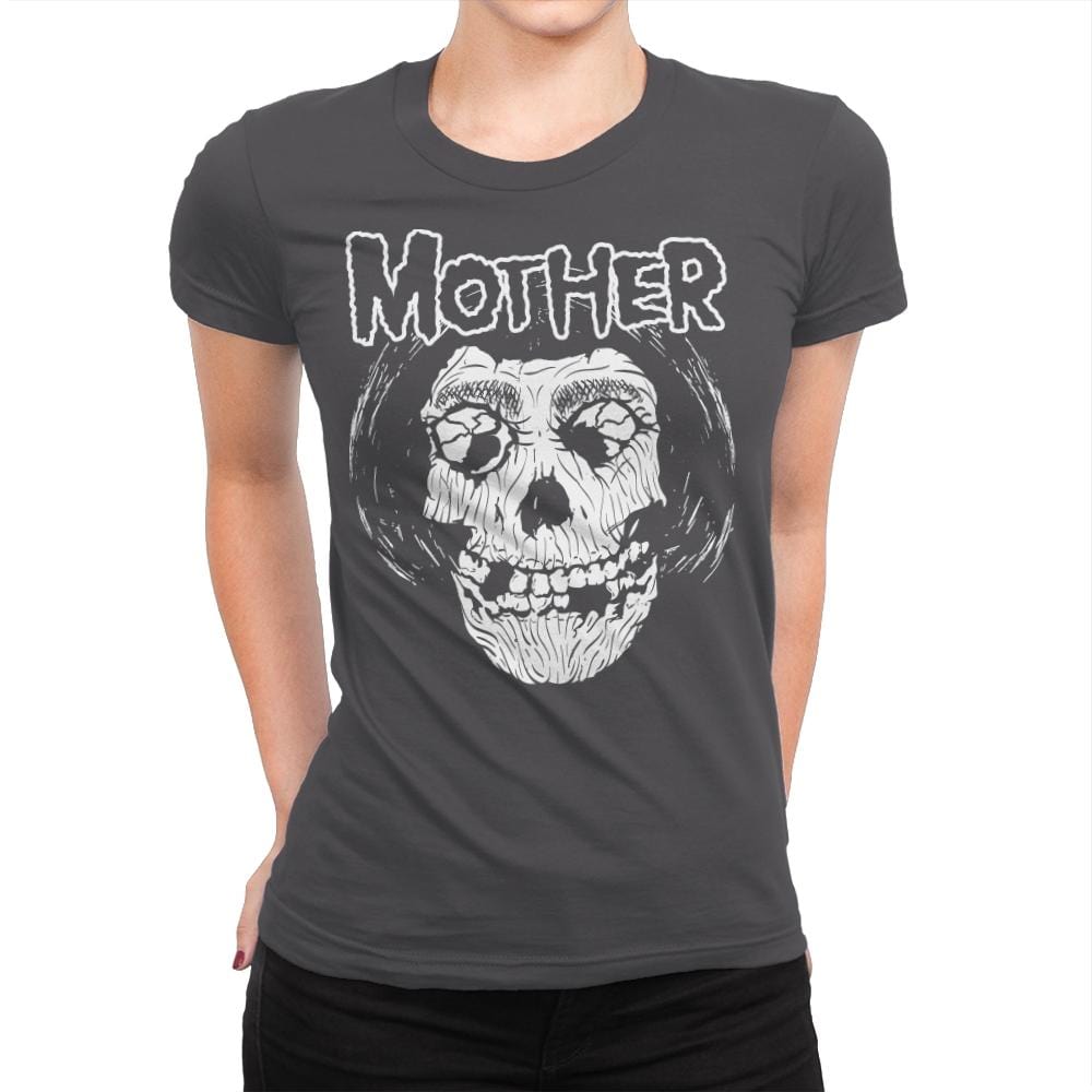 Motherfits - Womens Premium T-Shirts RIPT Apparel Small / Heavy Metal