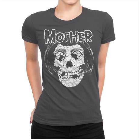 Motherfits - Womens Premium T-Shirts RIPT Apparel Small / Heavy Metal