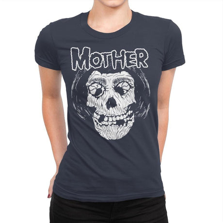 Motherfits - Womens Premium T-Shirts RIPT Apparel Small / Indigo