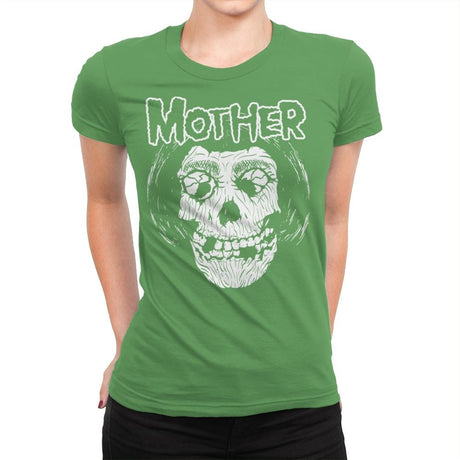 Motherfits - Womens Premium T-Shirts RIPT Apparel Small / Kelly Green