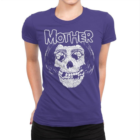 Motherfits - Womens Premium T-Shirts RIPT Apparel Small / Purple Rush
