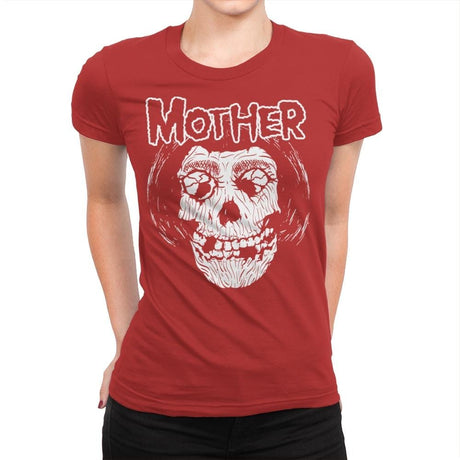Motherfits - Womens Premium T-Shirts RIPT Apparel Small / Red