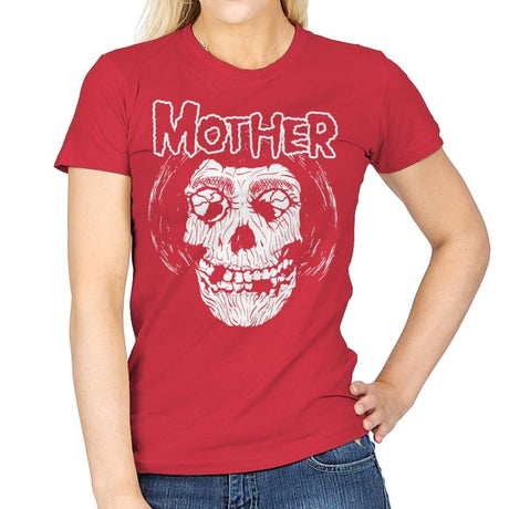 Motherfits - Womens T-Shirts RIPT Apparel Small / Red