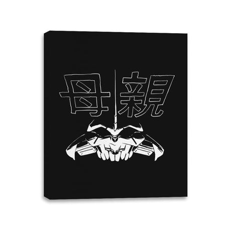 Mothergelion - Canvas Wraps Canvas Wraps RIPT Apparel 11x14 / Black