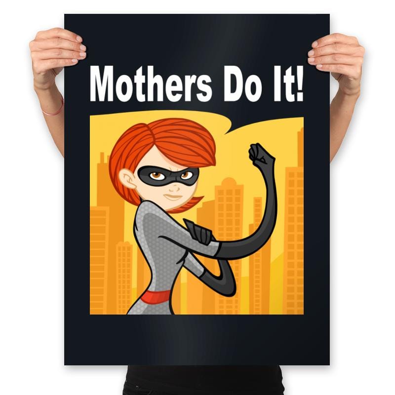 Mothers Do It! - Prints Posters RIPT Apparel 18x24 / Black