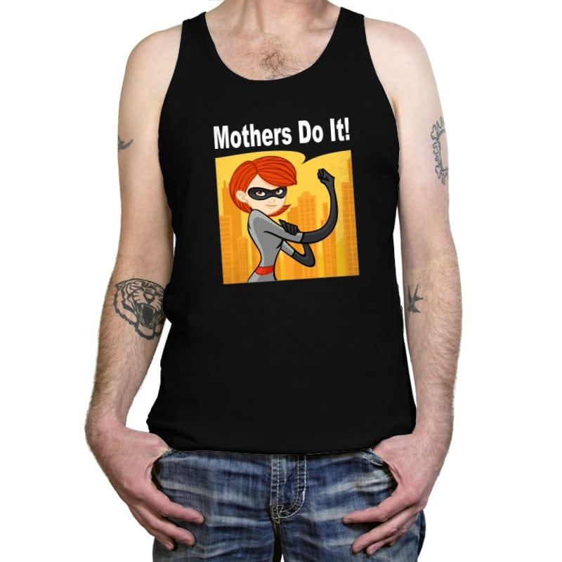 Mothers Do It! - Tanktop Tanktop RIPT Apparel X-Small / Black