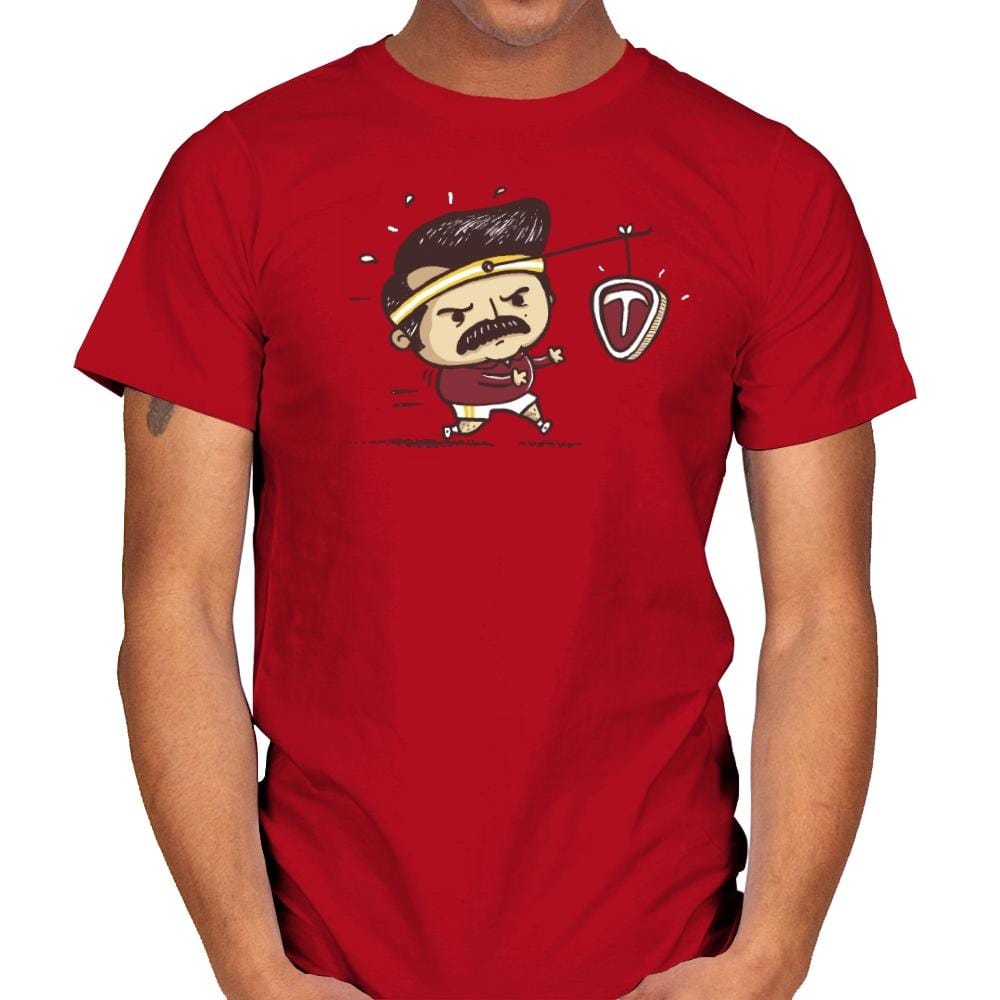 Motivation-Roning - Mens T-Shirts RIPT Apparel Small / Red