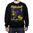 Motorball 99 - Crew Neck Sweatshirt Crew Neck Sweatshirt RIPT Apparel Small / Black