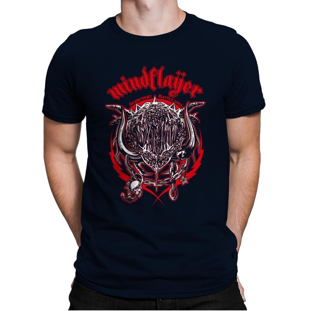 Motorflayer - Mens Premium T-Shirts RIPT Apparel Small / Midnight Navy