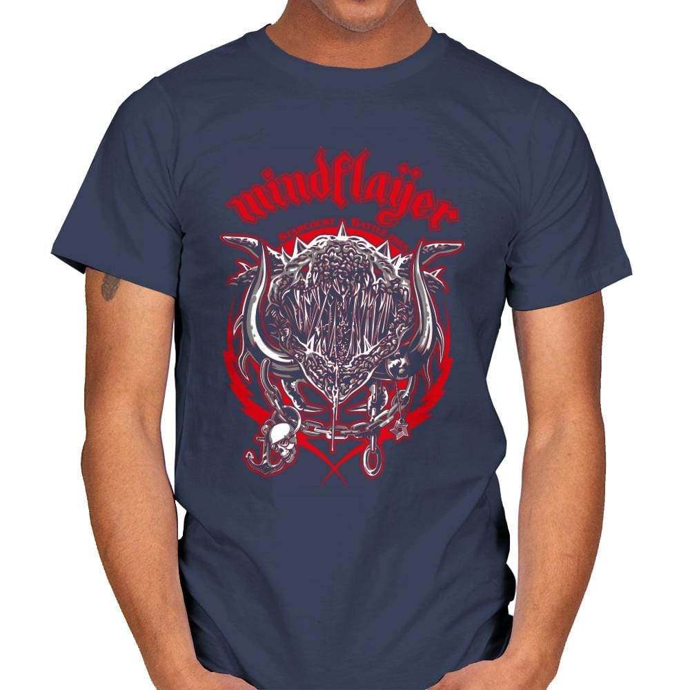 Motorflayer - Mens T-Shirts RIPT Apparel Small / Navy